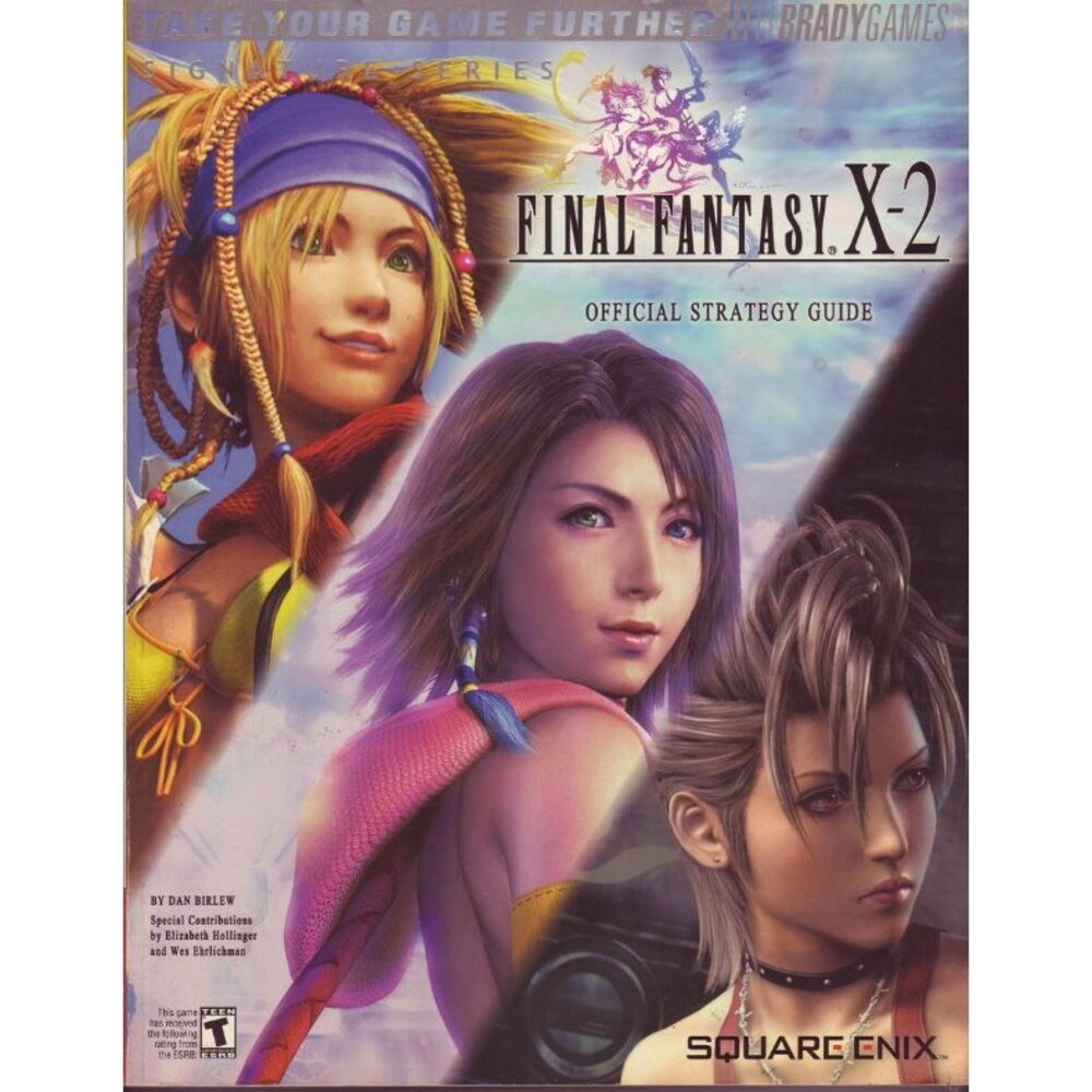 Brady Games FINAL FANTASY X-2 Official Strategy Guide USED COPY VERSION - As is.
